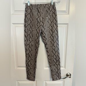 Sister Small Snake Print Pants